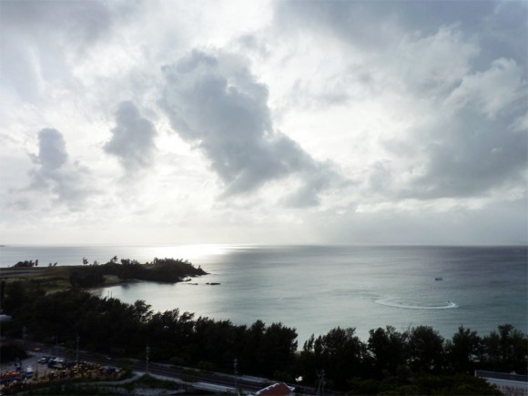 沖縄　本島　かりゆしビーチリゾート・オーシャンスパ　部屋からの眺望